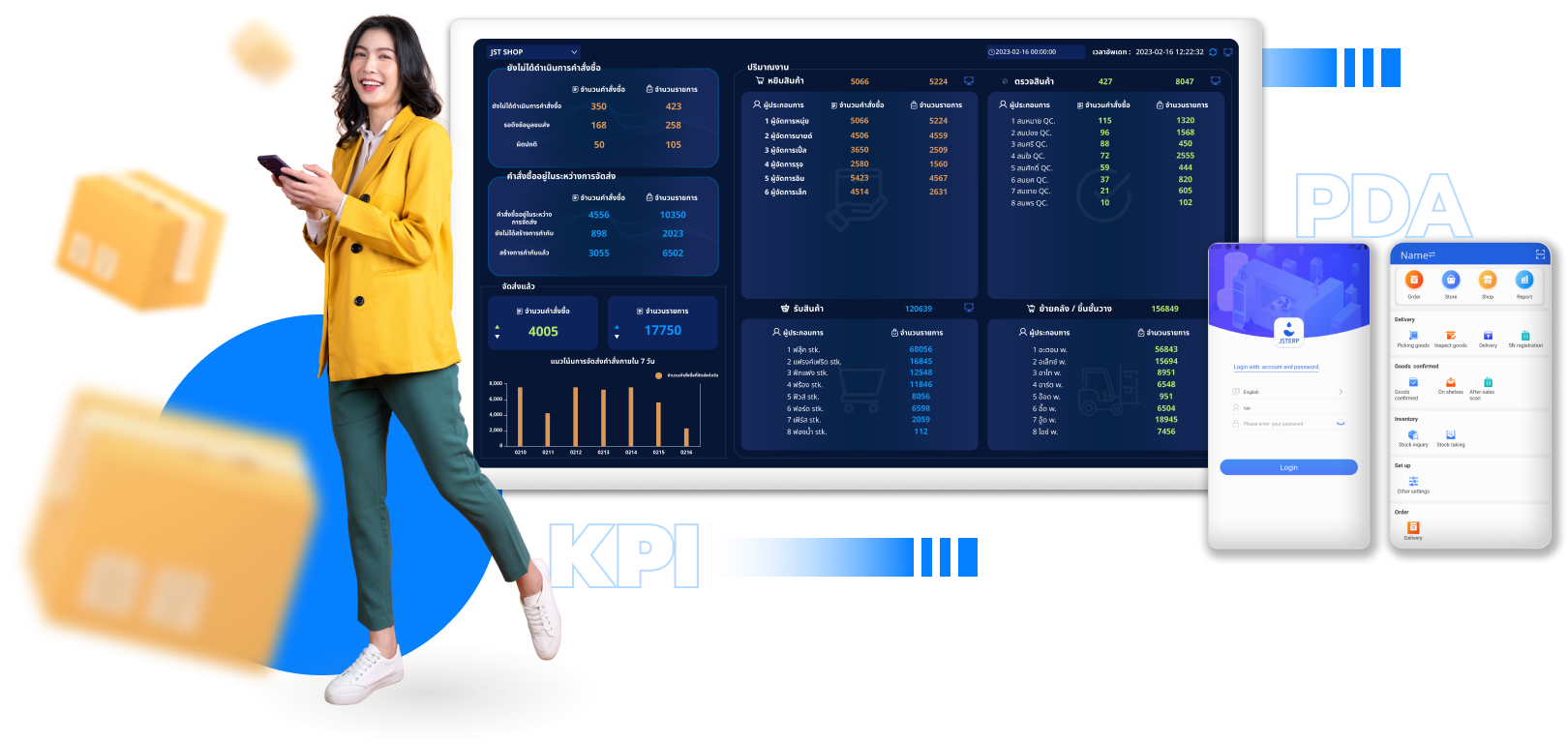 JST ERP JST ERP Answer business needs Image