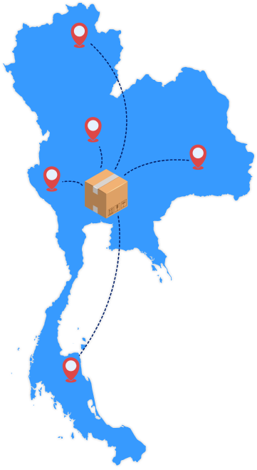 Drop shipping distribution and transportation
