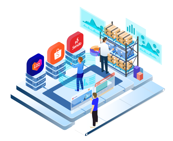 Online Sellers using E-Commerce Platforms