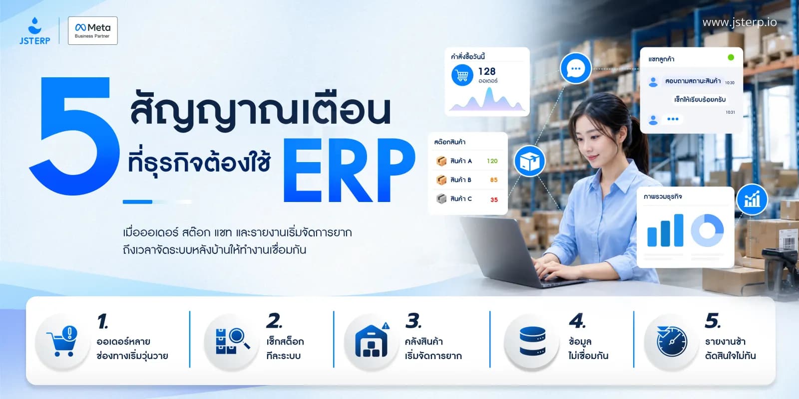 เช็ก 5 สัญญาณ ธุรกิจของคุณถึงเวลาต้องใช้ ERP แล้วหรือยัง?