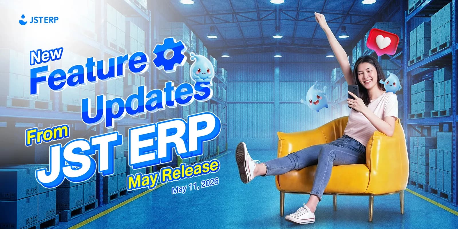 JST ERP New Feature Updates in May 2026 | 11.05.2026